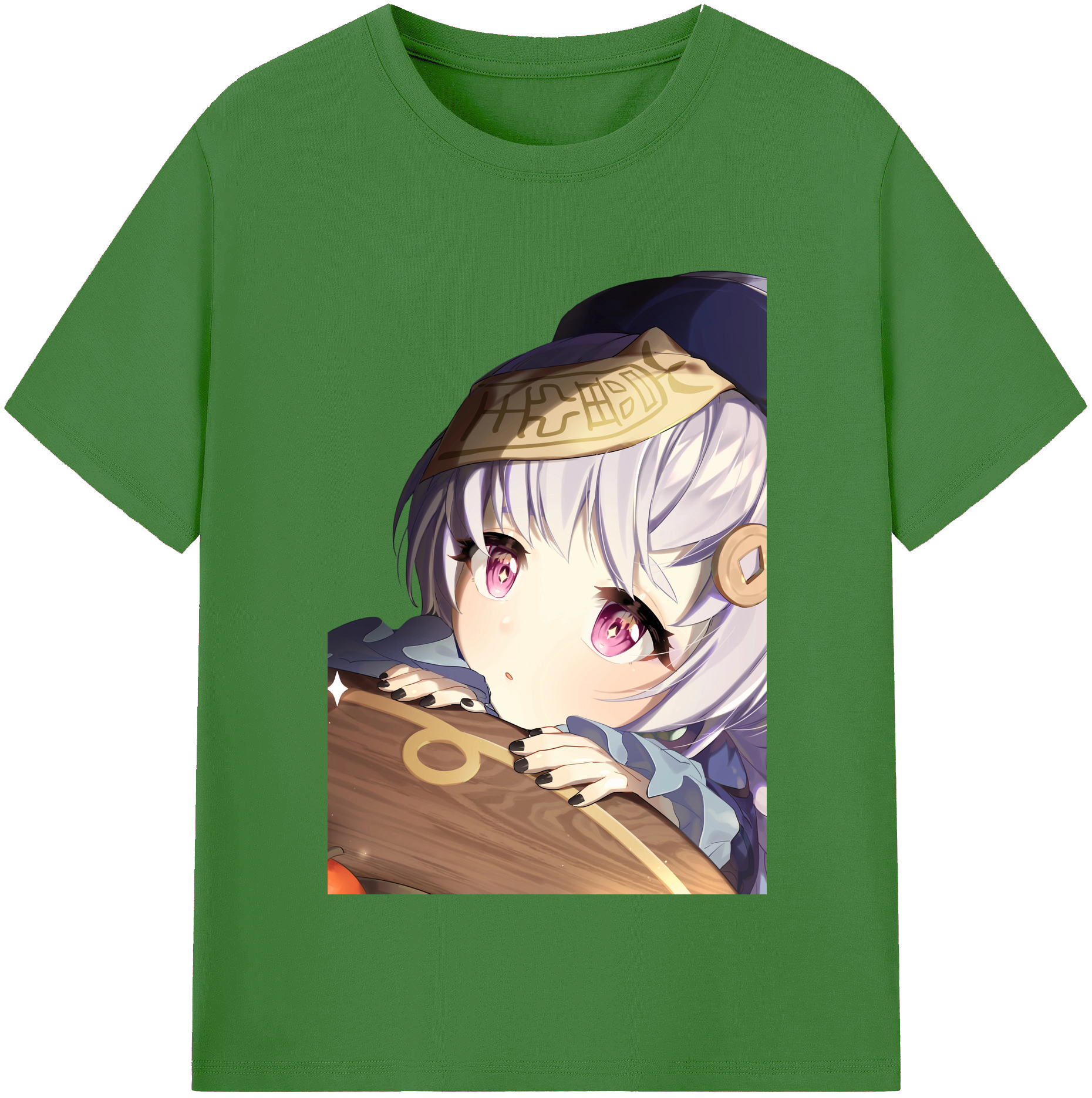 げんし神 七七 なな  genshin Nana レディースカジュアルプリントTシャツ（綿100％）